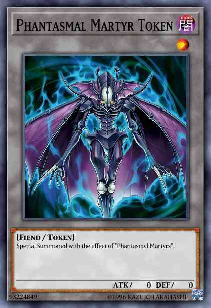 Phantasmal Martyr Token - SDSA-EN047 - Common - 1st Edition