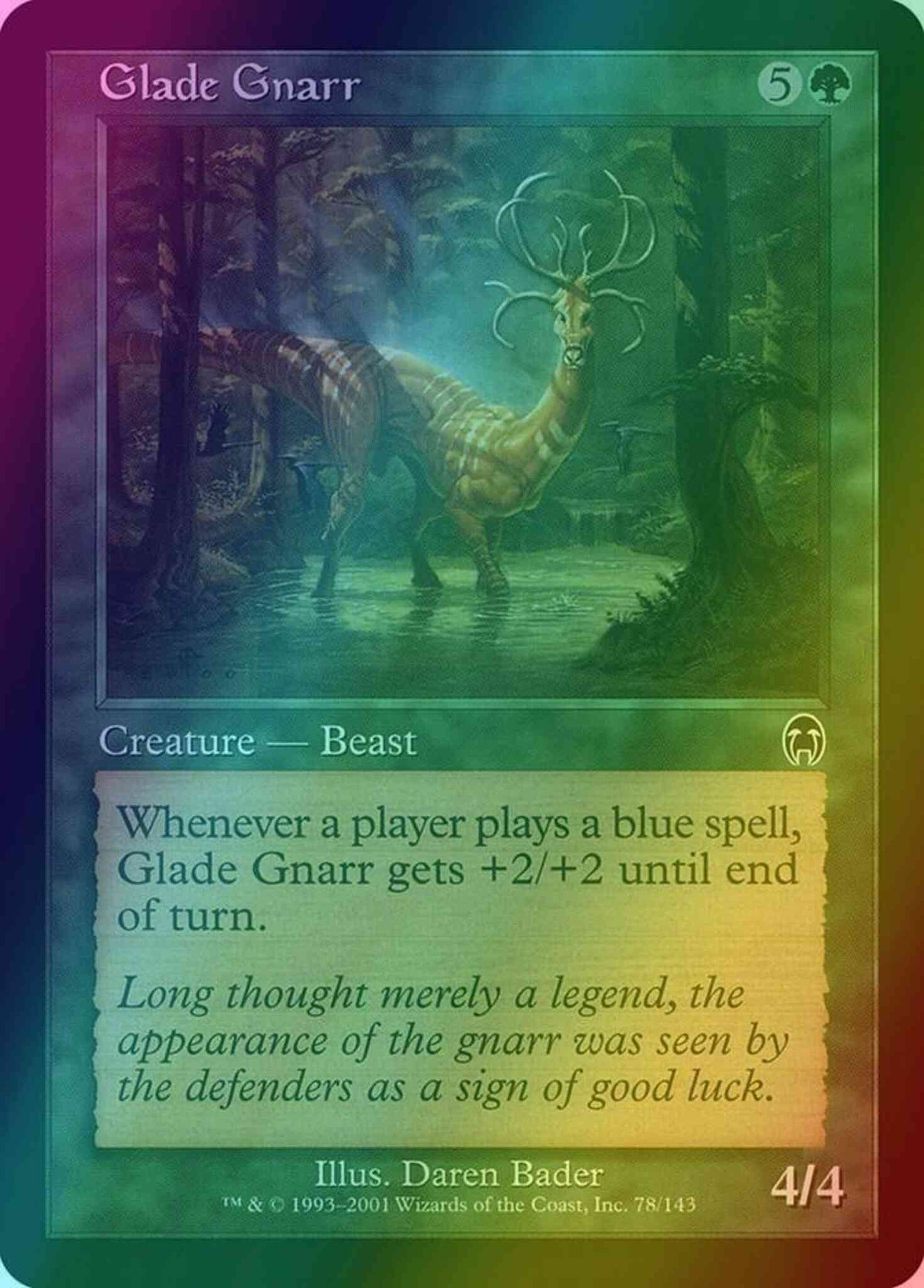 Glade Gnarr [78] [Apocalypse] [Foil]