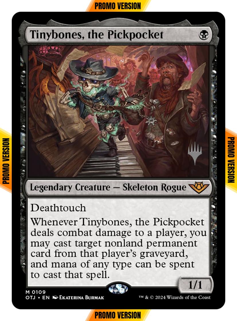 Tinybones, the Pickpocket [109p] [Promo Pack] [Outlaws of Thunder Junction: Promos] [Non-Foil]