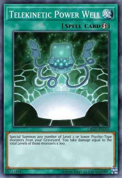 Telekinetic Power Well - CRMS-EN055 - Common - Unlimited