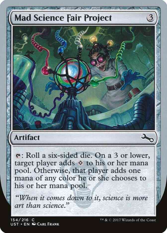Mad Science Fair Project [154] [Unstable] [Non-Foil]