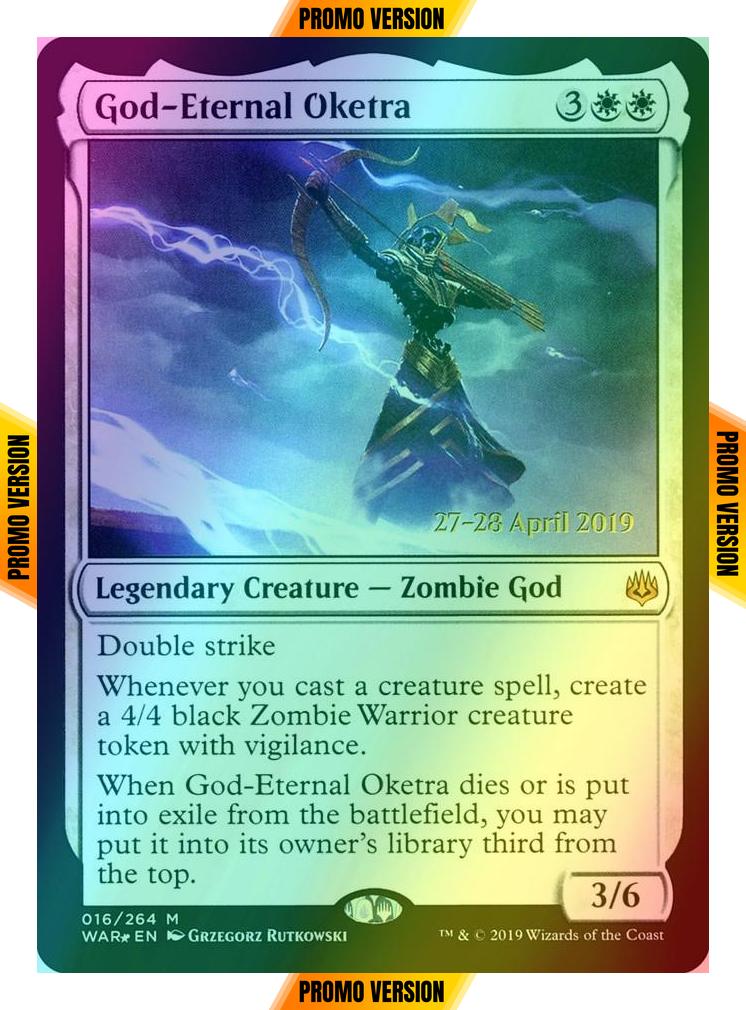 God-Eternal Oketra [16s] [War of the Spark Promos] [Foil]