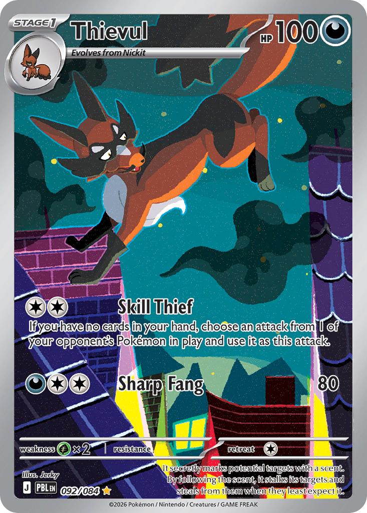 Thievul - 092/084 - Illustration Rare [me05-092] [Ultra]