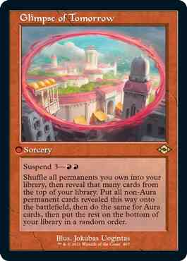 Glimpse of Tomorrow [407] [Retro Frame] [Modern Horizons 2] [Non-Foil]