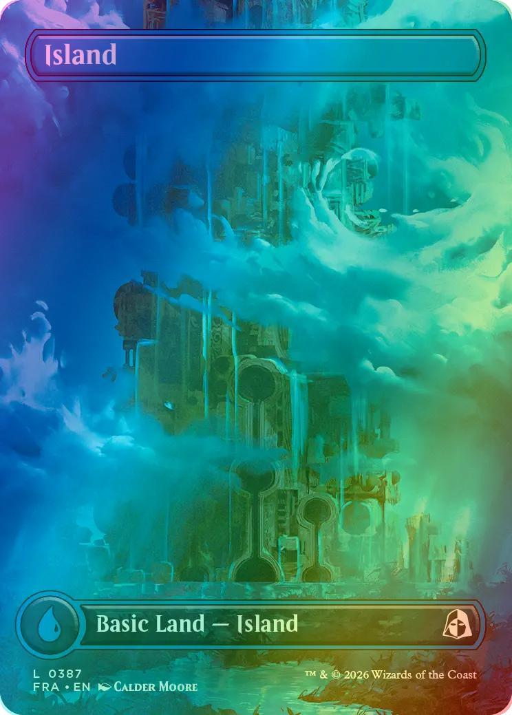 Island [387] [Borderless] [Reality Fracture] [Foil]