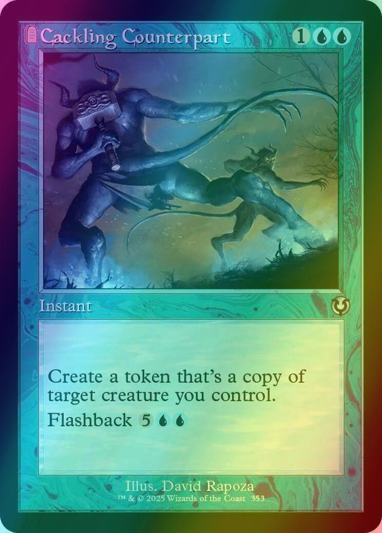 Cackling Counterpart [353] [Retro Frame] [Innistrad Remastered] [Foil]