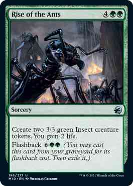 Rise of the Ants [196] [Innistrad: Midnight Hunt] [Non-Foil]