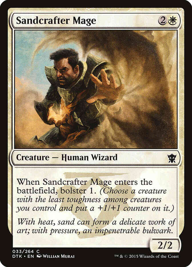 Sandcrafter Mage [33] [Dragons Of Tarkir] [Non-Foil]