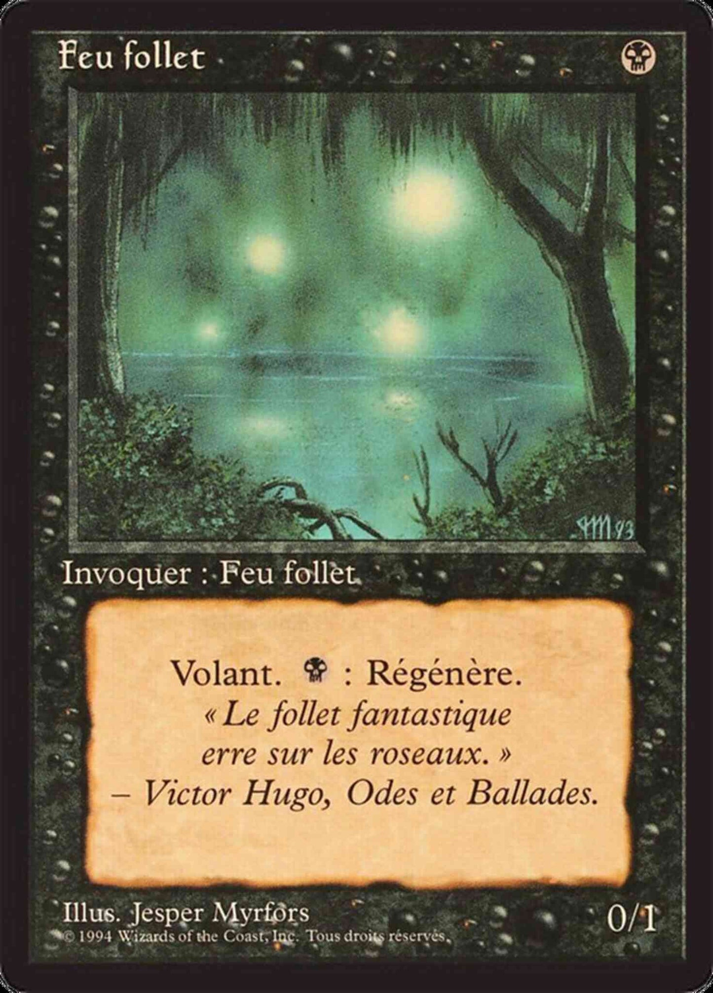 Will-o'-the-Wisp - French [137] [Foreign Black Border: French] [Non-Foil]