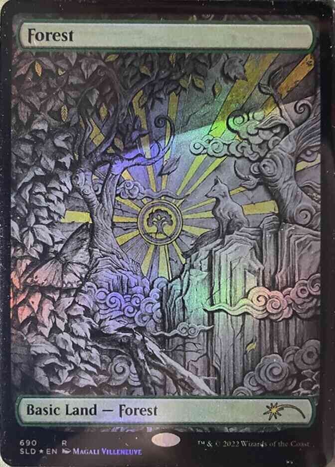 Forest [0690] [Full Art] [Sketch] [Magali Villeneuve] [Secret Lair Drop] [Non-Foil]