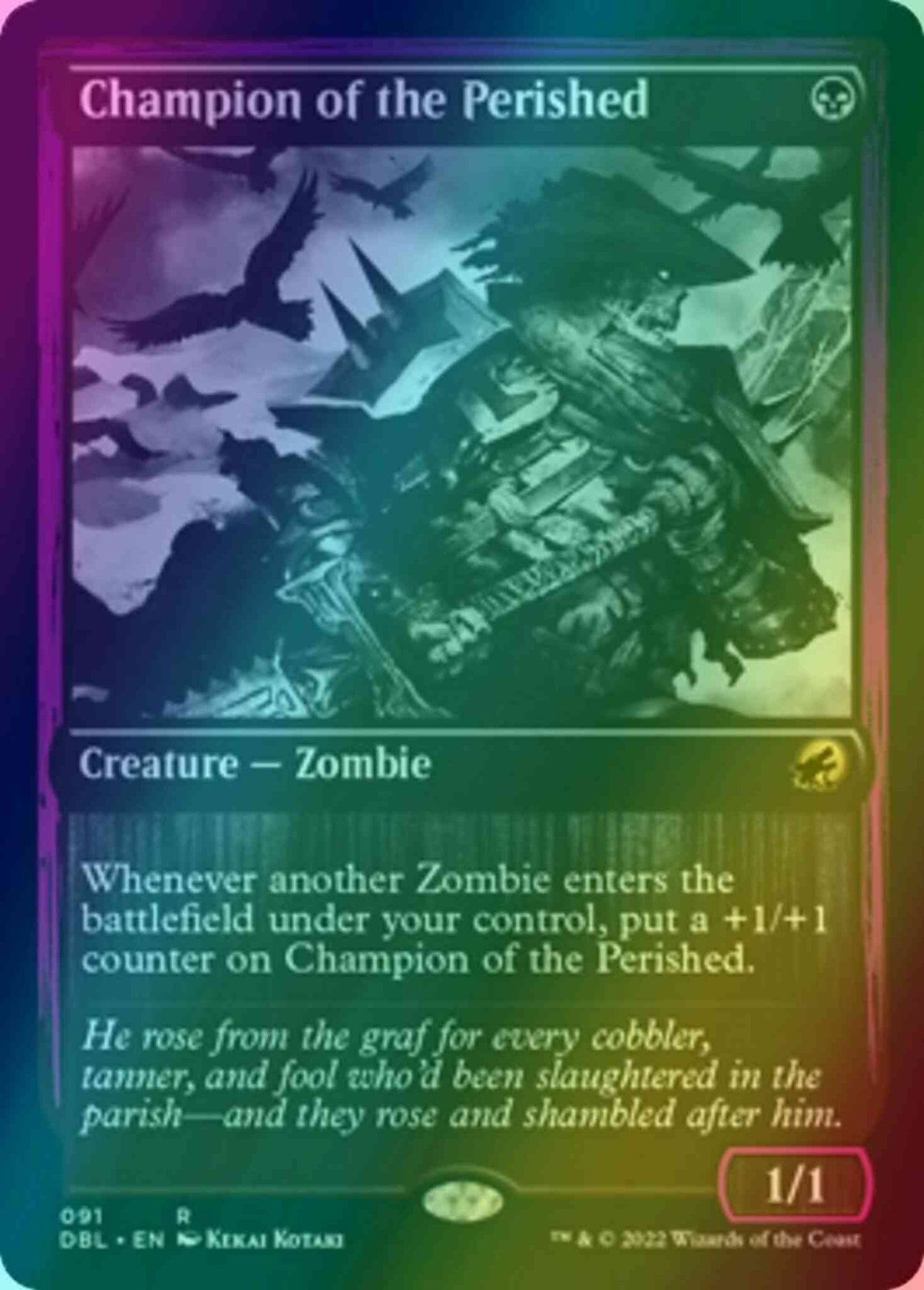 Champion of the Perished [91] [Innistrad: Double Feature] [Foil]