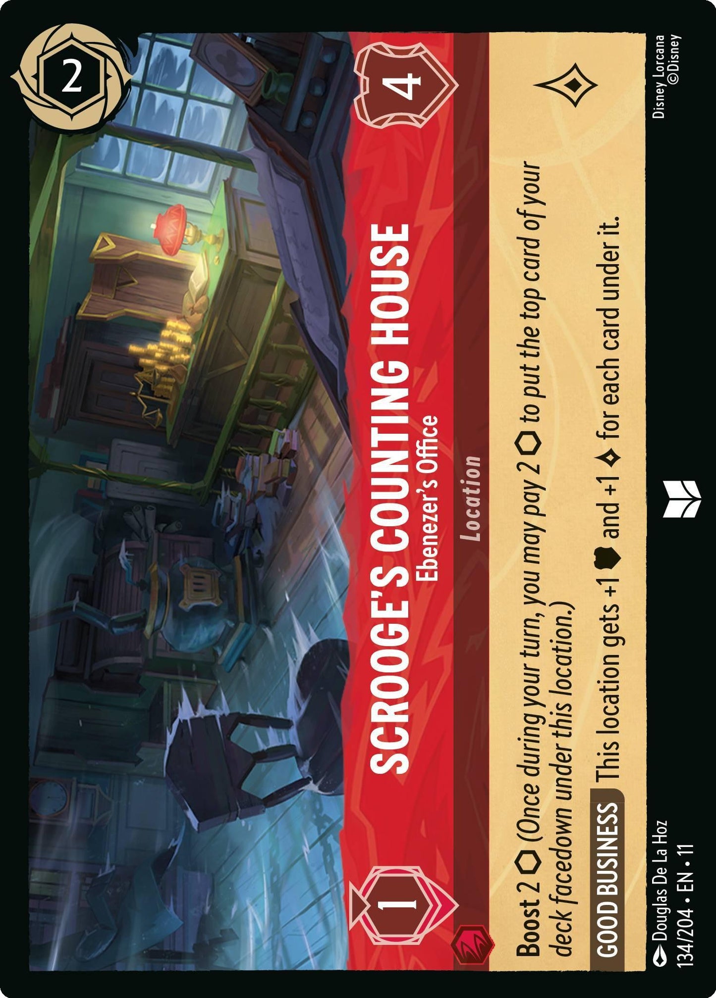 Scrooge's Counting House - Ebenezer's Office - 134/204 [Winterspell] [Non-Foil]