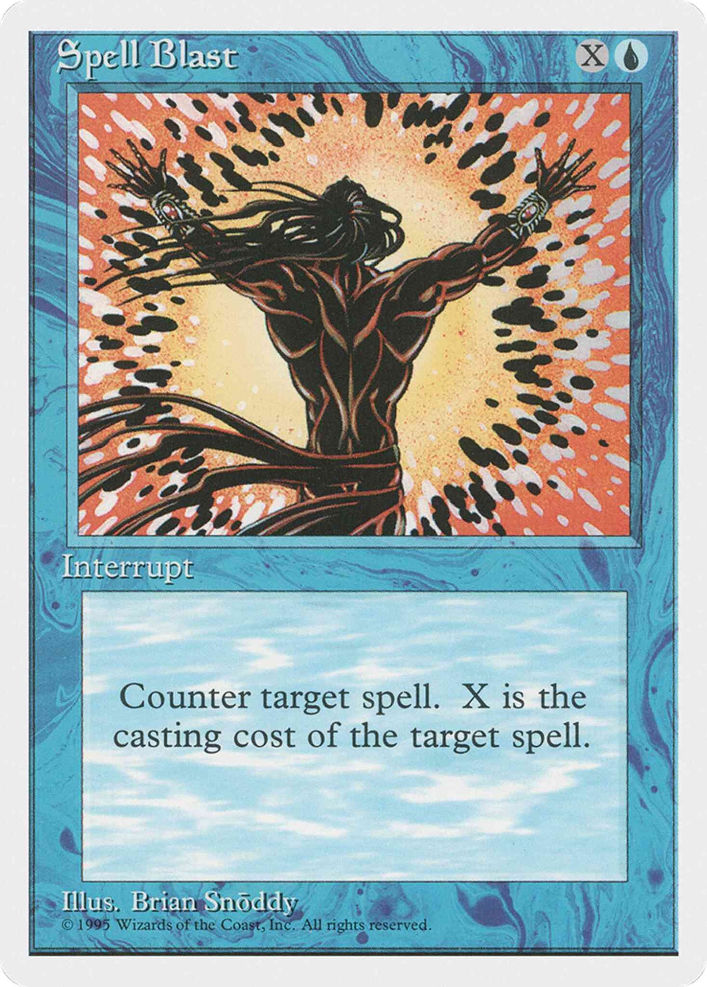 Spell Blast [103] [Fourth Edition] [Non-Foil]