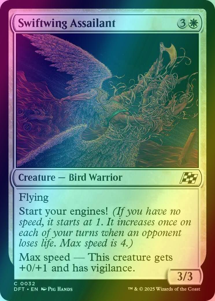 Swiftwing Assailant [32] [Aetherdrift] [Foil]