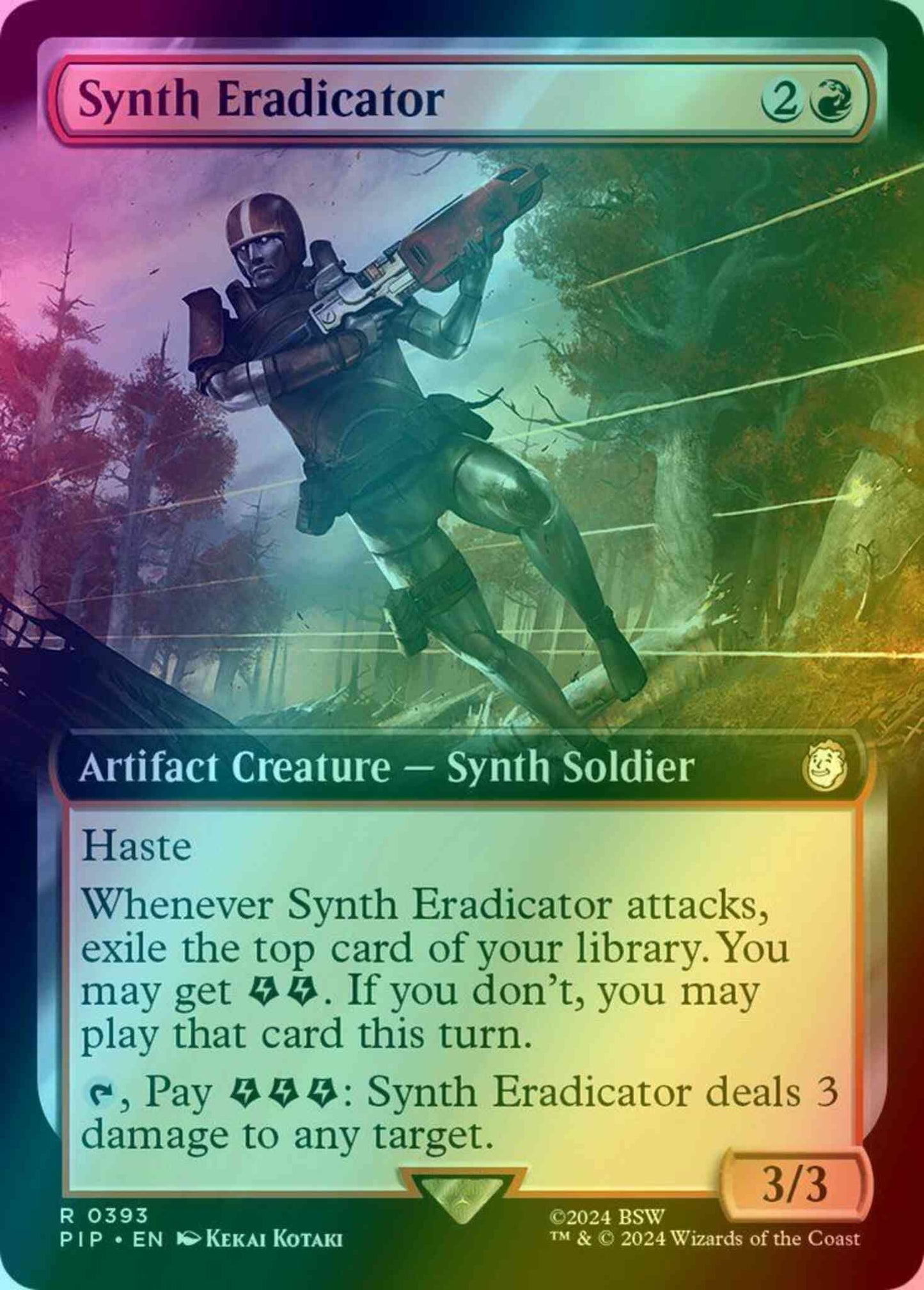 Synth Eradicator [393] [Extended Art] [Fallout] [Foil]