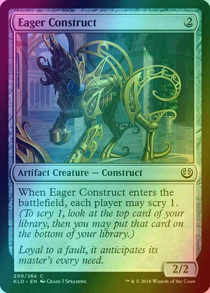 Eager Construct [209] [Kaladesh] [Foil]