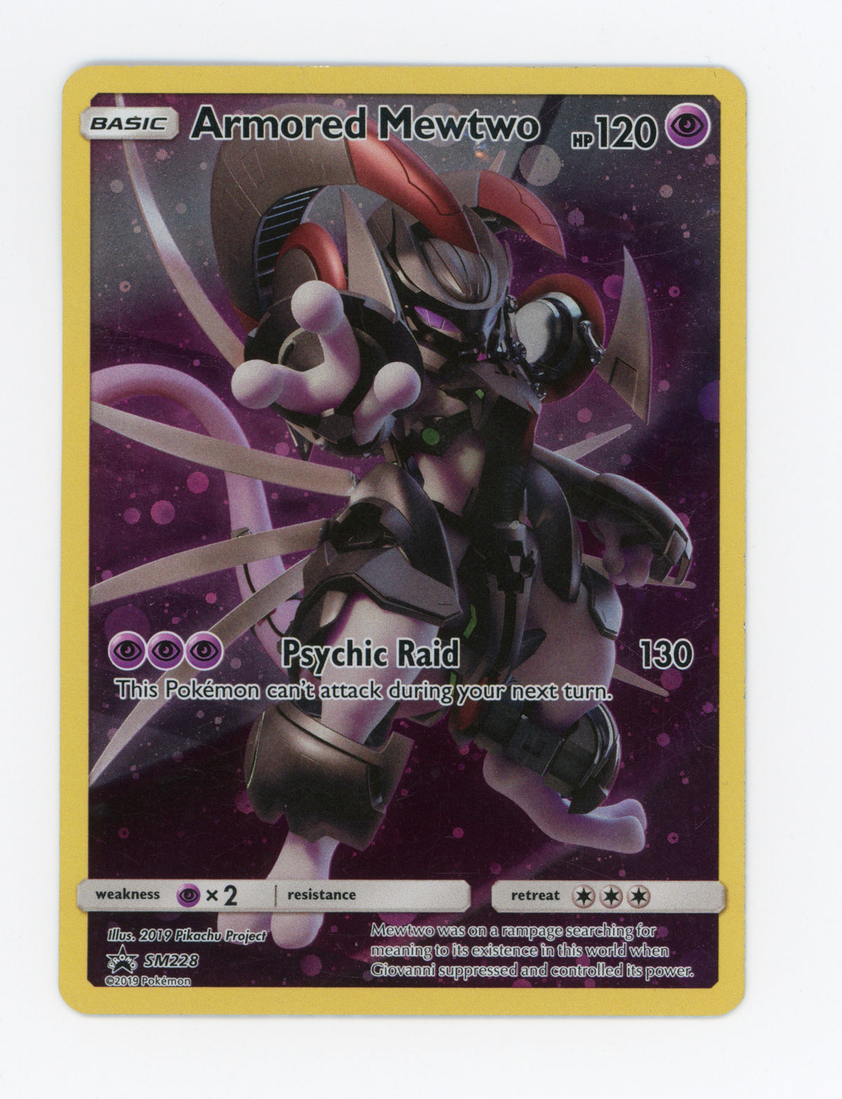 Armored Mewtwo — Damaged|Promo|Holo — ID 20045
