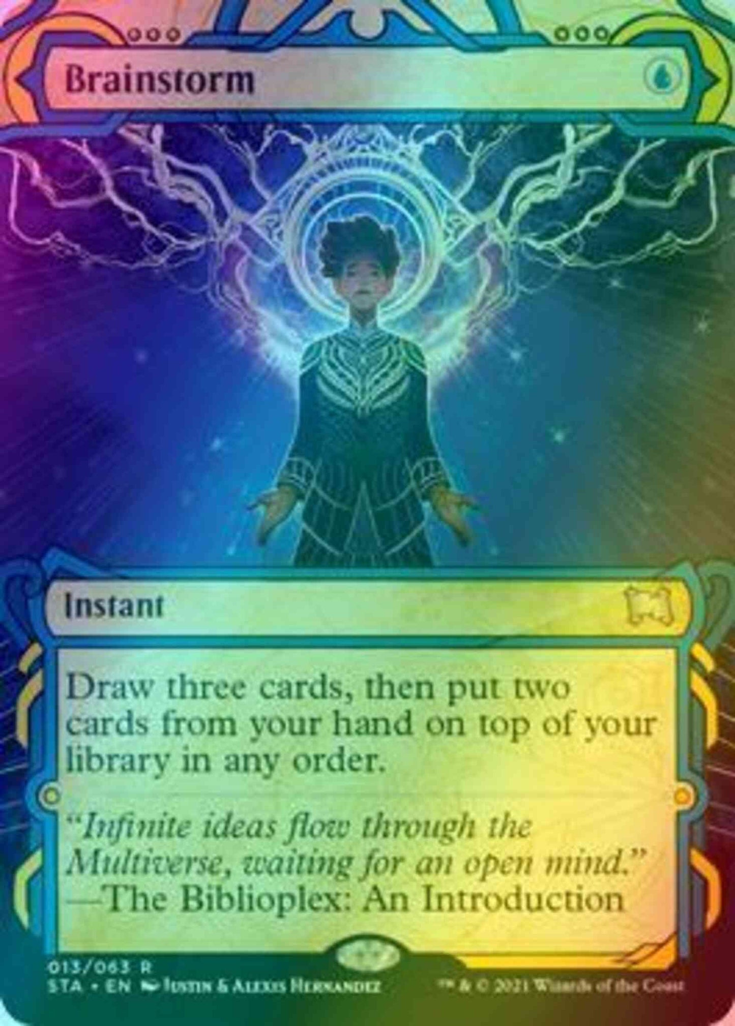 Brainstorm [13] [Strixhaven Mystical Archive] [Foil]