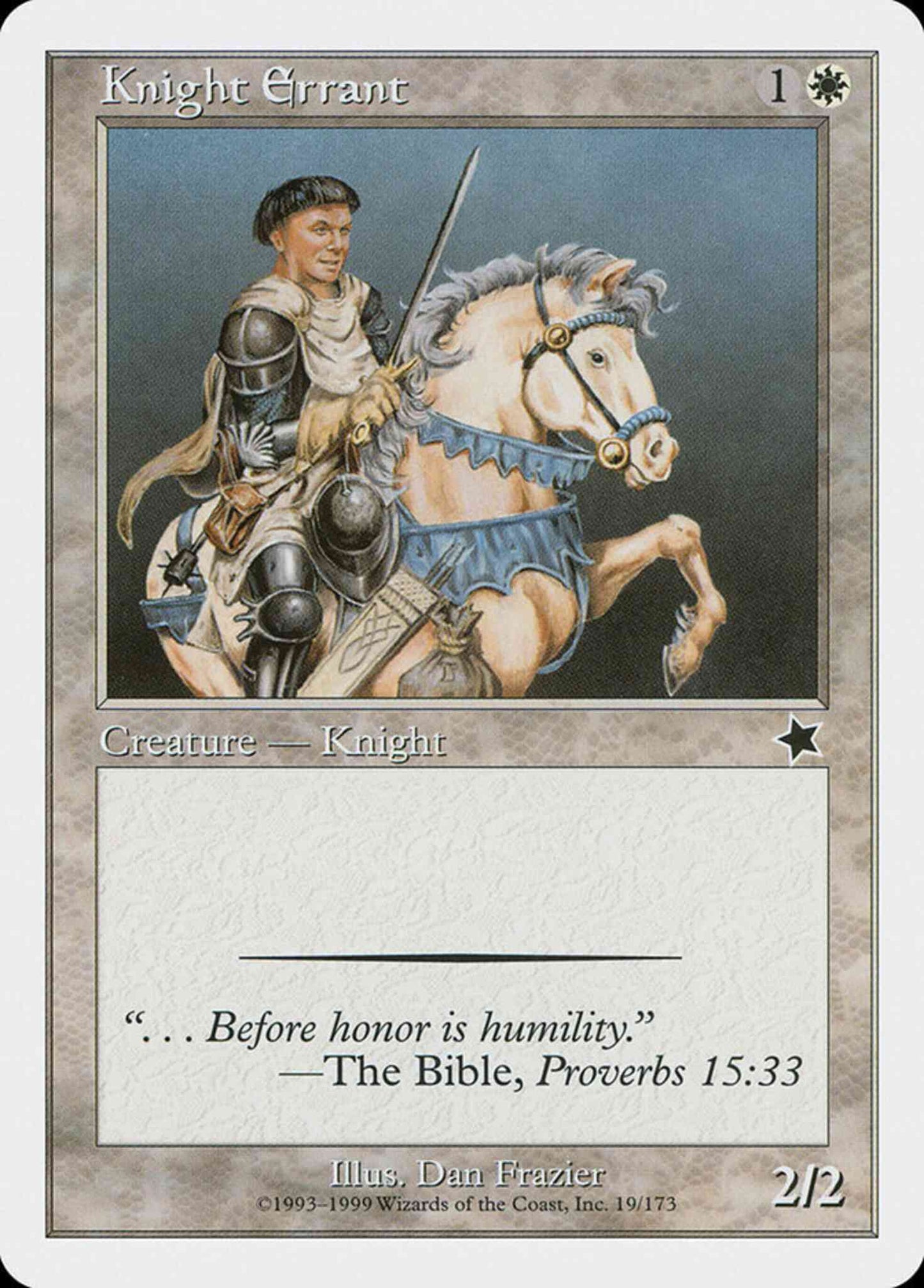 Knight Errant [Starter 1999] [Non-Foil]