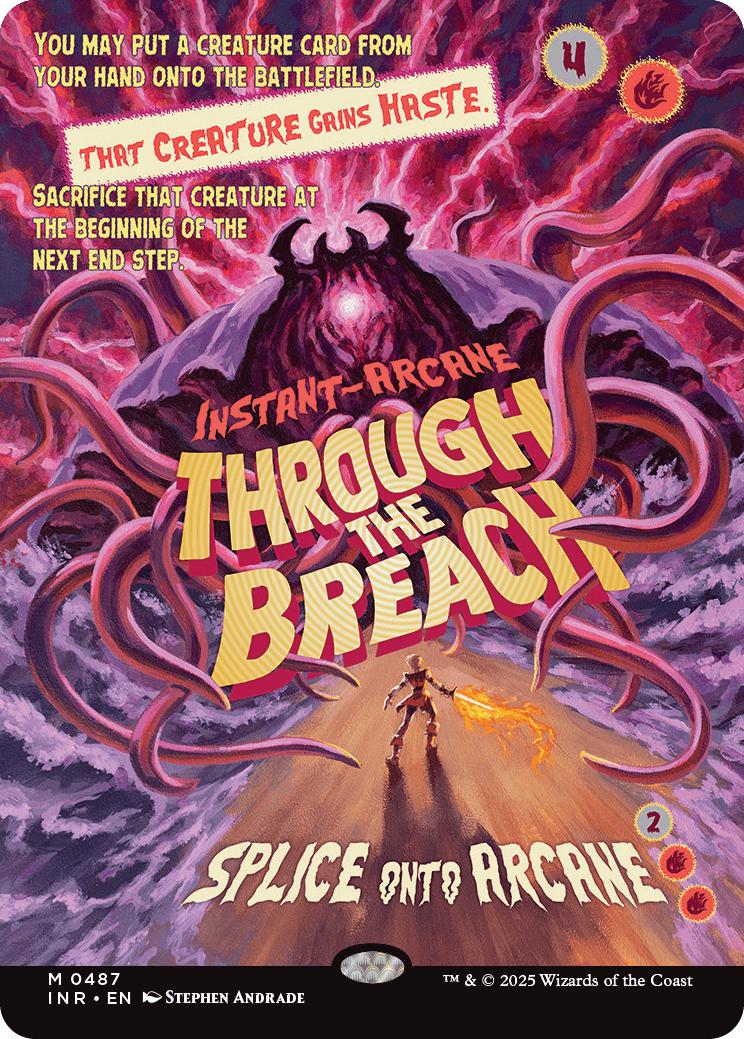 Through the Breach [487] [Borderless] [Poster] [Innistrad Remastered] [Non-Foil]