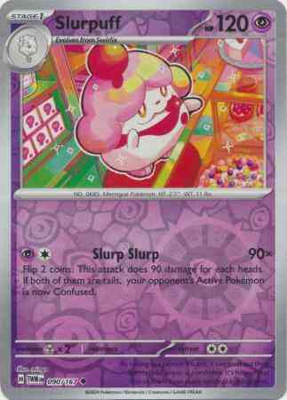 Slurpuff - 090/167 - Uncommon [sv06-090] [Reverse Holo]