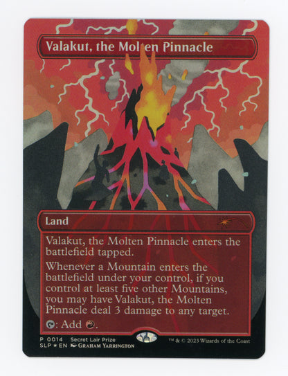 Valakut, the Molten Pinnacle — Borderless|Foil — ID 17972
