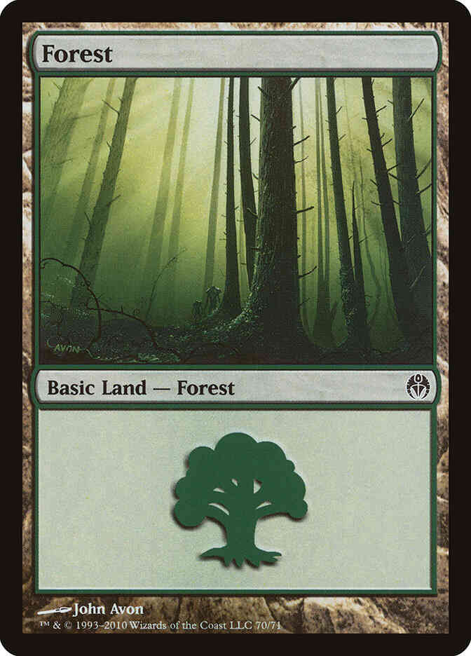 Forest [70] [Duel Decks Phyrexia vs the Coalition] [Non-Foil]