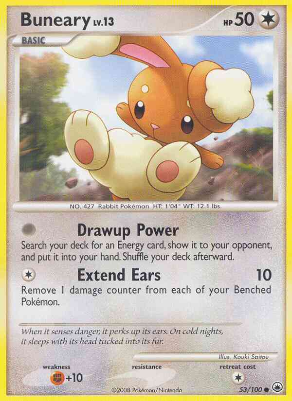 Buneary - 53/100 - Common [dp5-53] [Non-Holo]
