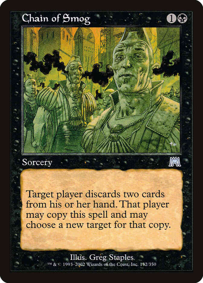 Chain of Smog [132] [Onslaught] [Non-Foil]