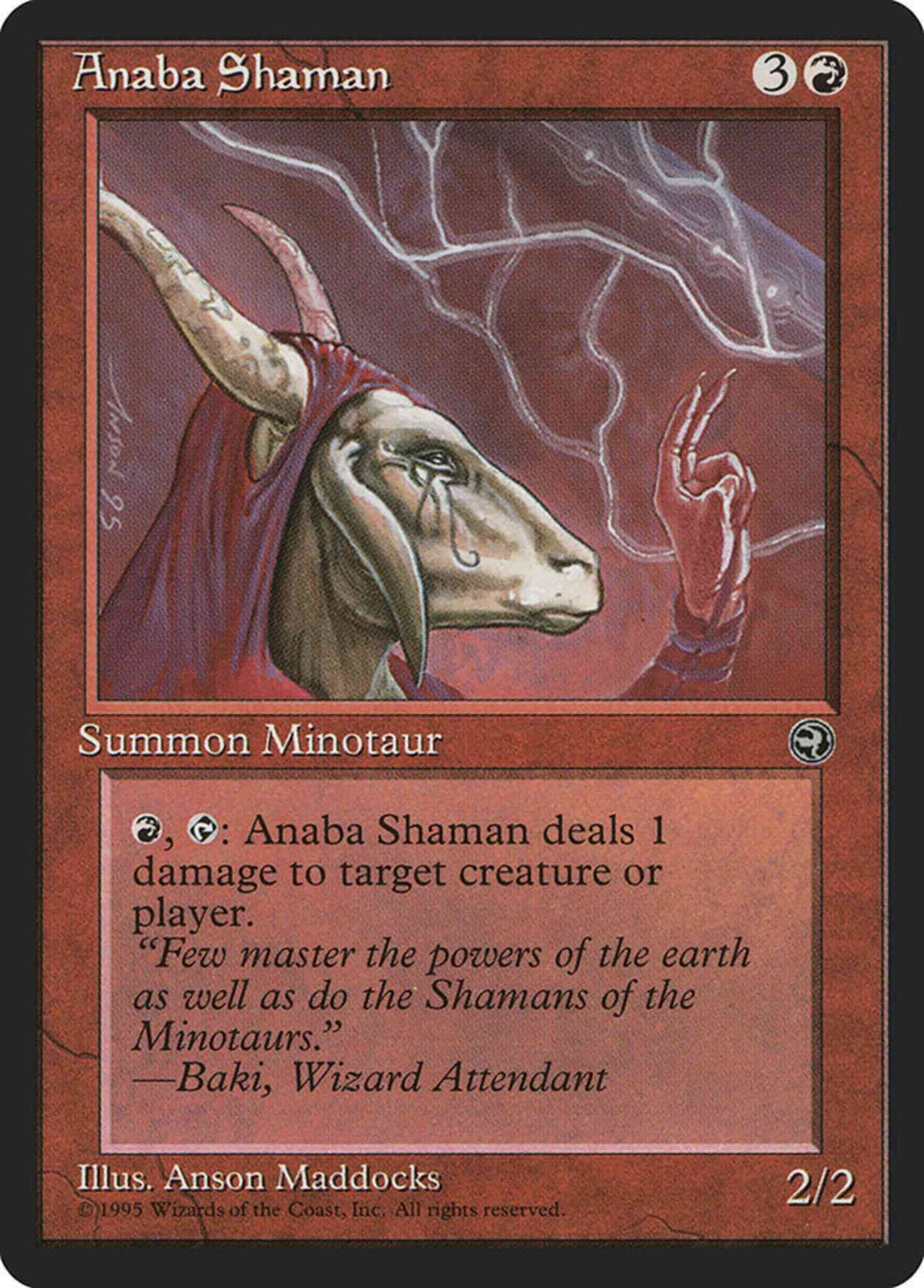 Anaba Shaman [67b] [Facing Right] [Homelands] [Non-Foil]