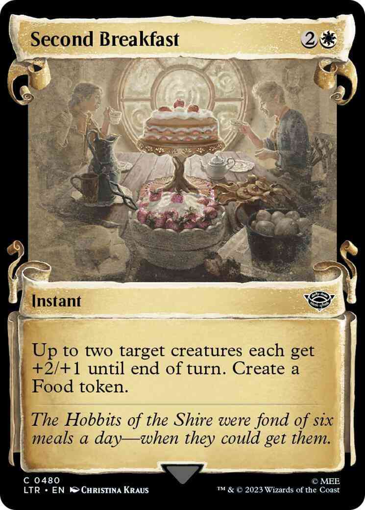 Second Breakfast [480] [Scrolls Showcase] [The Lord of the Rings: Tales of Middle-earth] [Non-Foil]