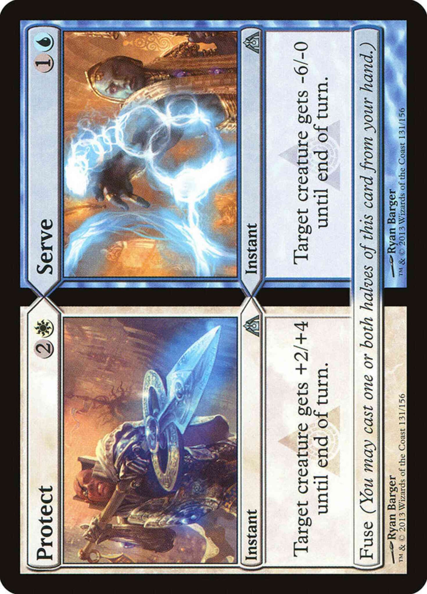 Protect // Serve [131] [Dragon's Maze] [Non-Foil]