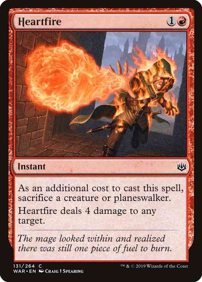 Heartfire [131] [War of the Spark] [Non-Foil]