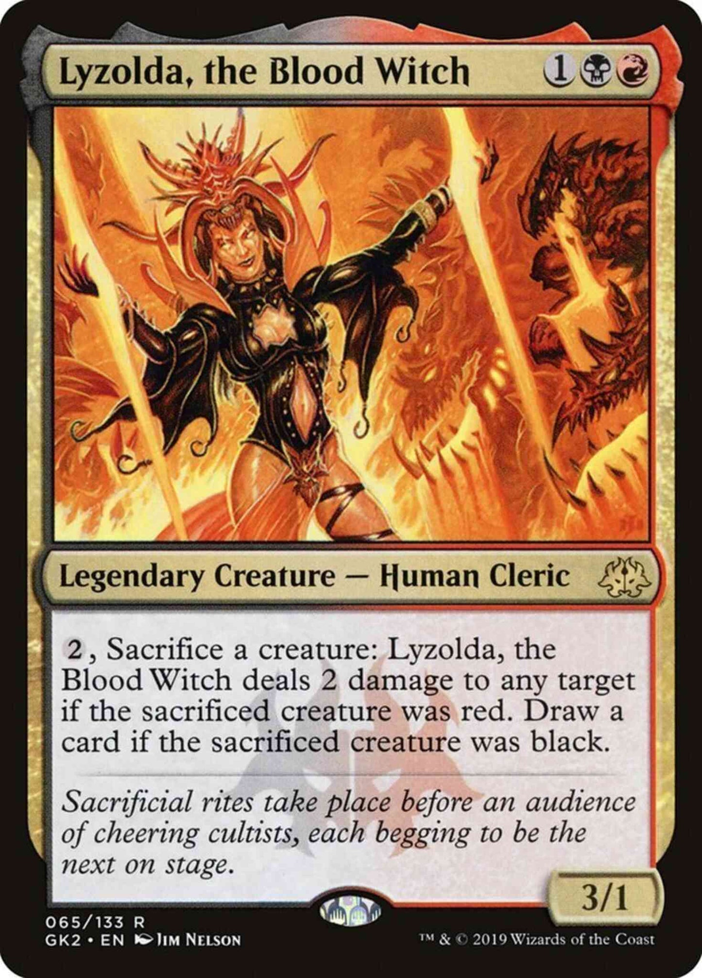 Lyzolda, the Blood Witch [65] [RNA Guild Kit] [Non-Foil]