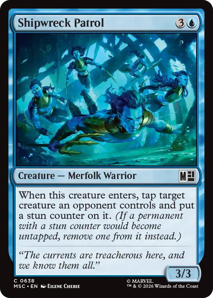 Shipwreck Patrol [638] [Jumpstart] [Marvel Super Heroes: Commander] [Non-Foil]