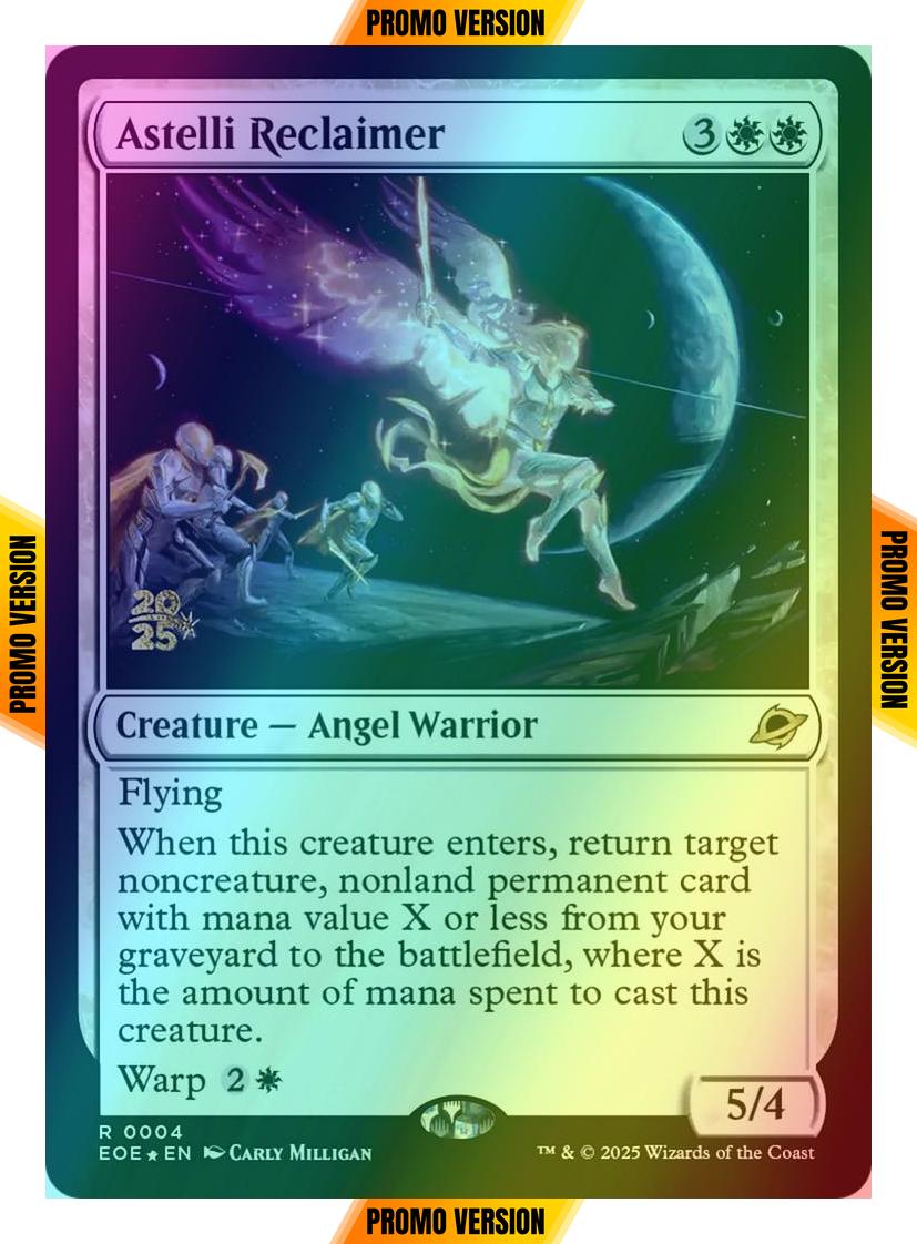 Astelli Reclaimer [4s] [Prerelease] [Edge of Eternities: Promos] [Foil]