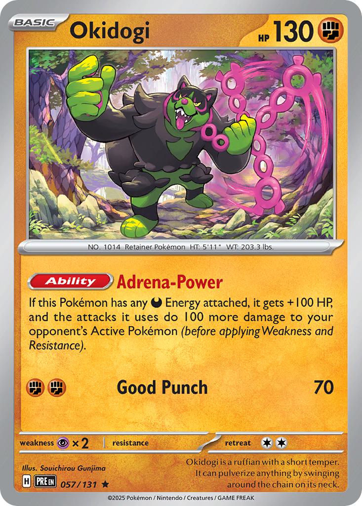 Okidogi - 057/131 - Rare [sv085-057] [Holo]
