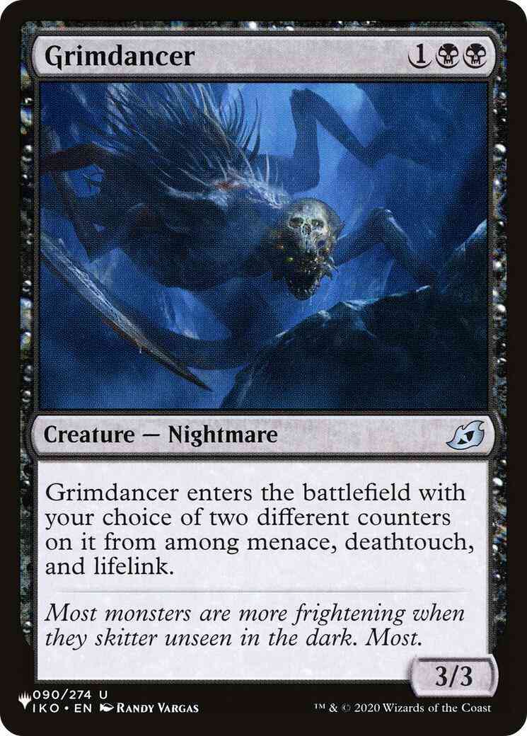 Grimdancer [IKO-90] [The List] [Non-Foil]