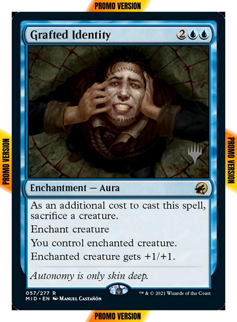 Grafted Identity [Promo Pack] [57p] [Innistrad: Midnight Hunt Promos] [Non-Foil]