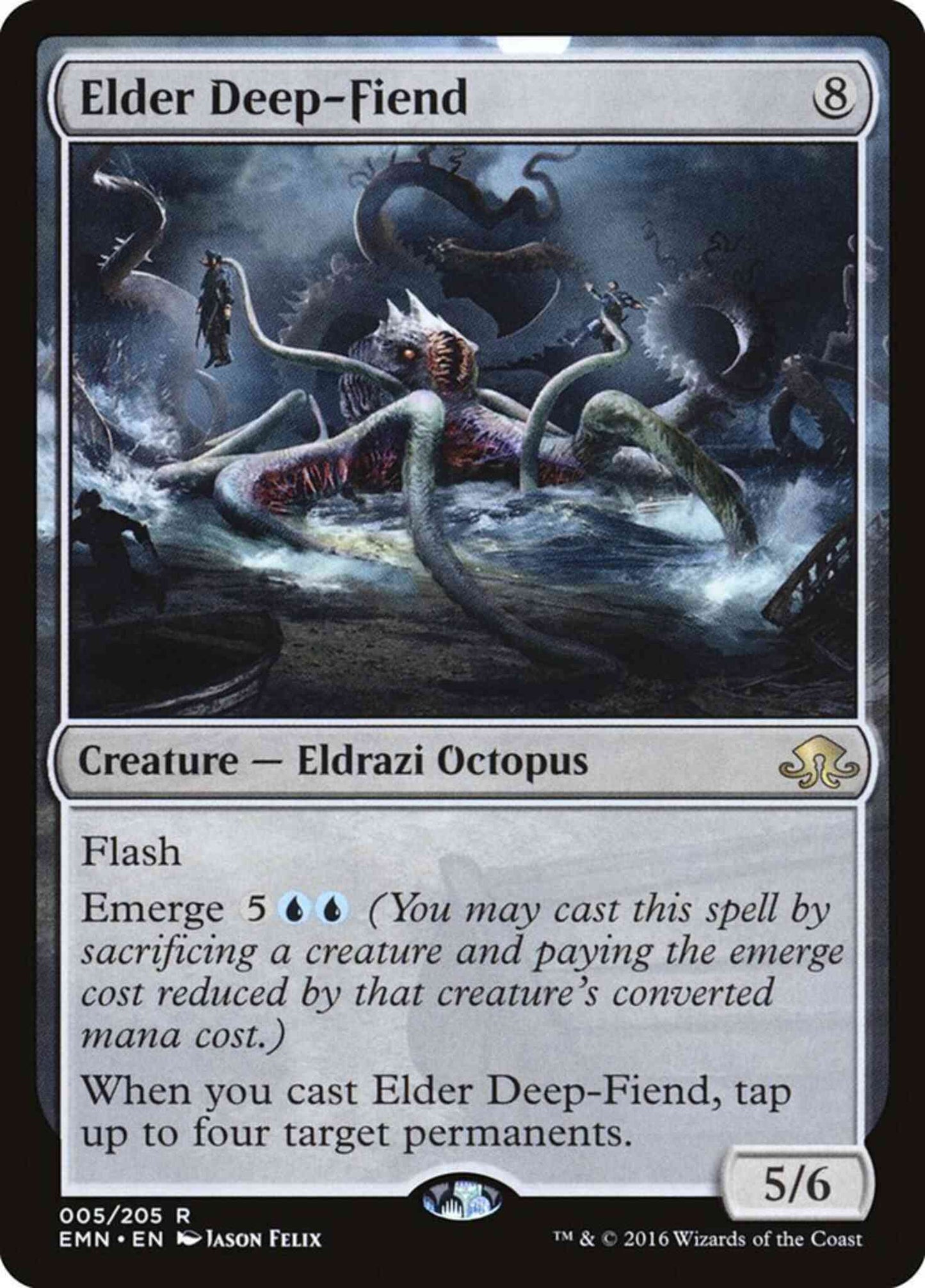 Elder Deep-Fiend [5] [Eldritch Moon] [Non-Foil]