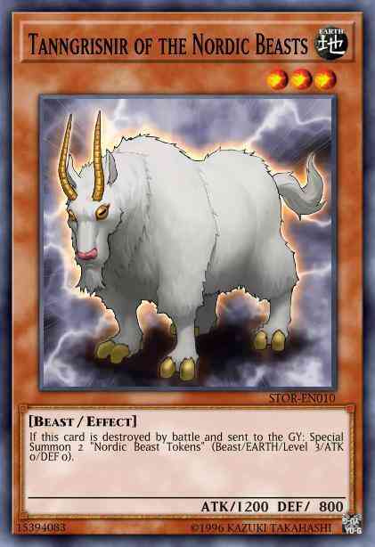 Tanngrisnir of the Nordic Beasts - STOR-EN010 - Super Rare - 1st Edition
