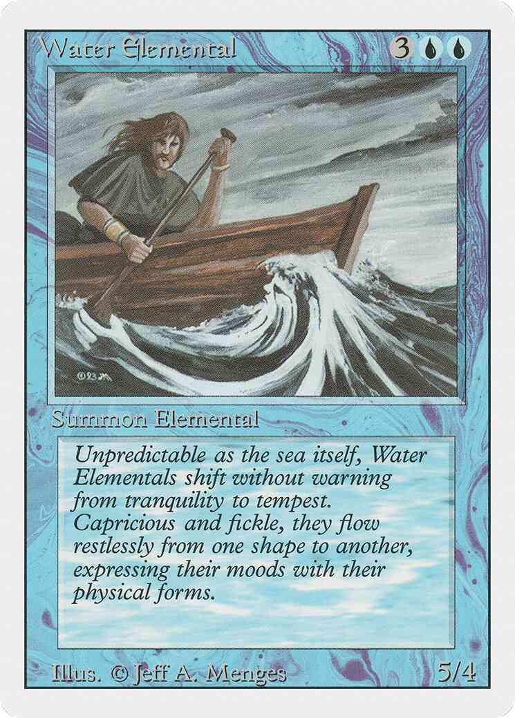 Water Elemental [92] [Revised Edition] [Non-Foil]