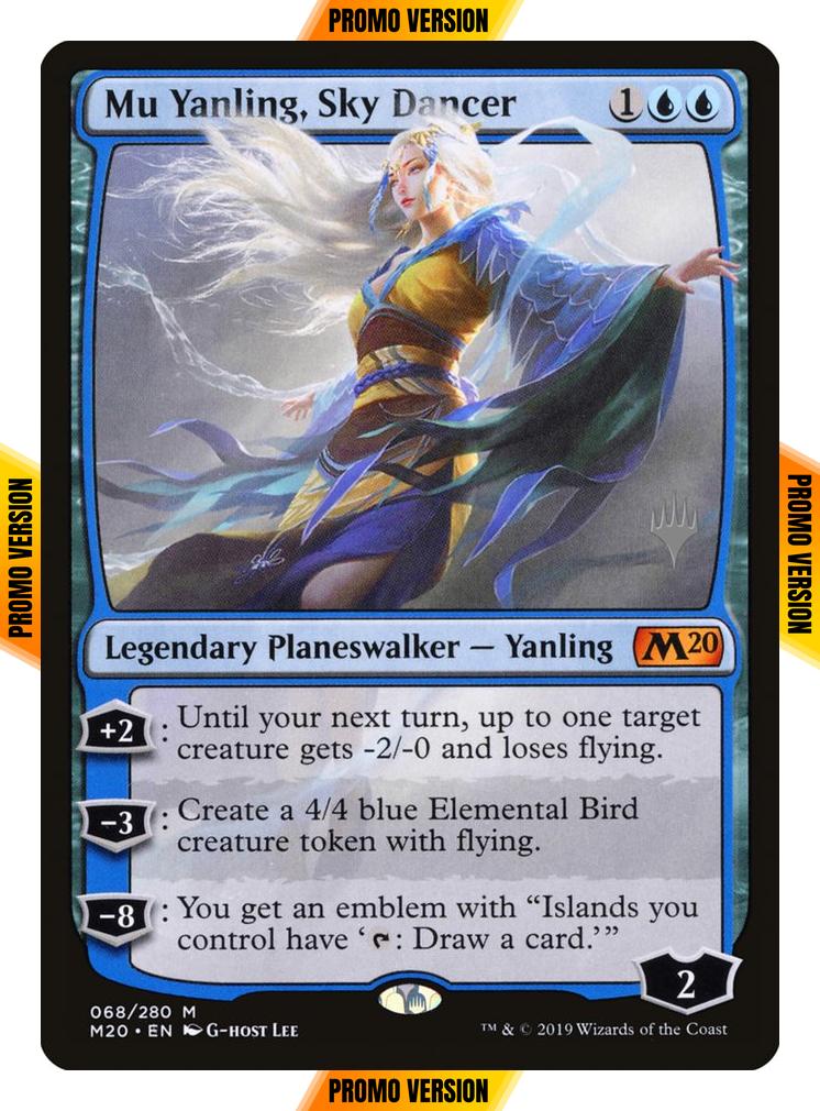 Mu Yanling, Sky Dancer [68p] [Promo Pack] [Core Set 2020 Promos] [Non-Foil]