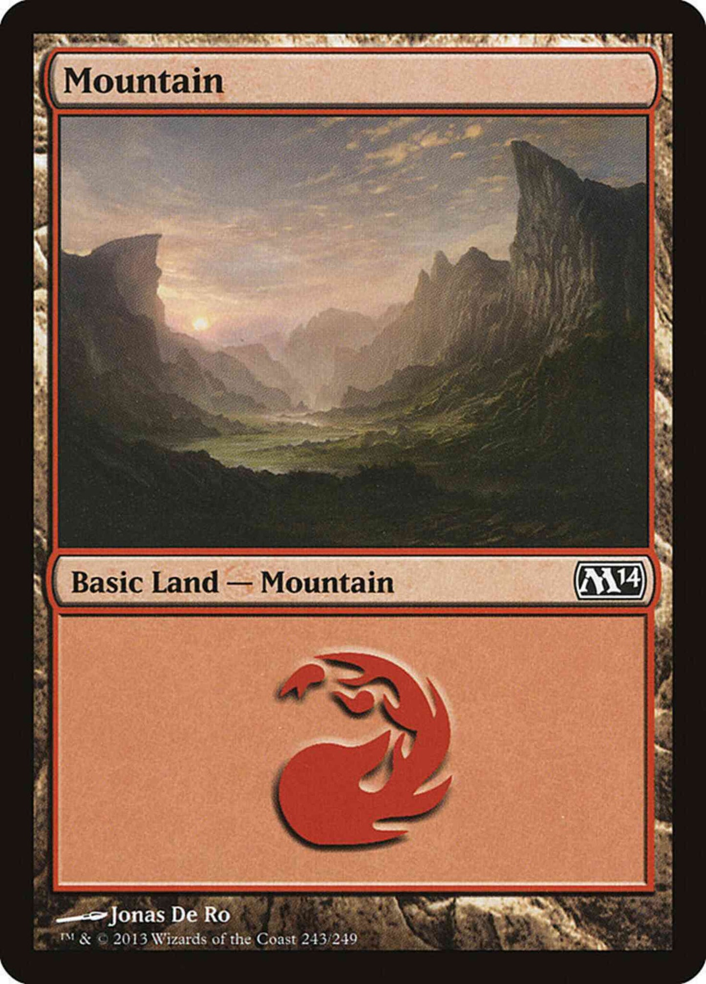 Mountain [243] [Magic 2014] [Non-Foil]