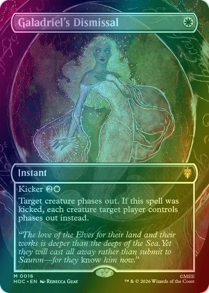 Galadriel's Dismissal [16] [Borderless] [Classic Artist] [Box