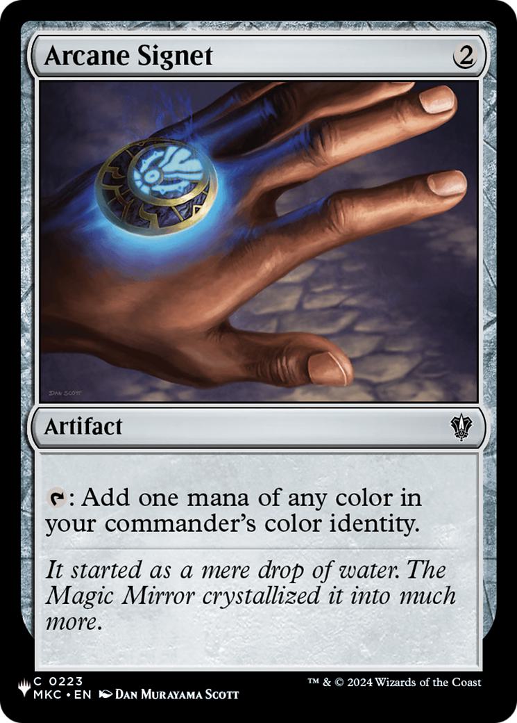 Arcane Signet [MKC-223] [The List] [Non-Foil]