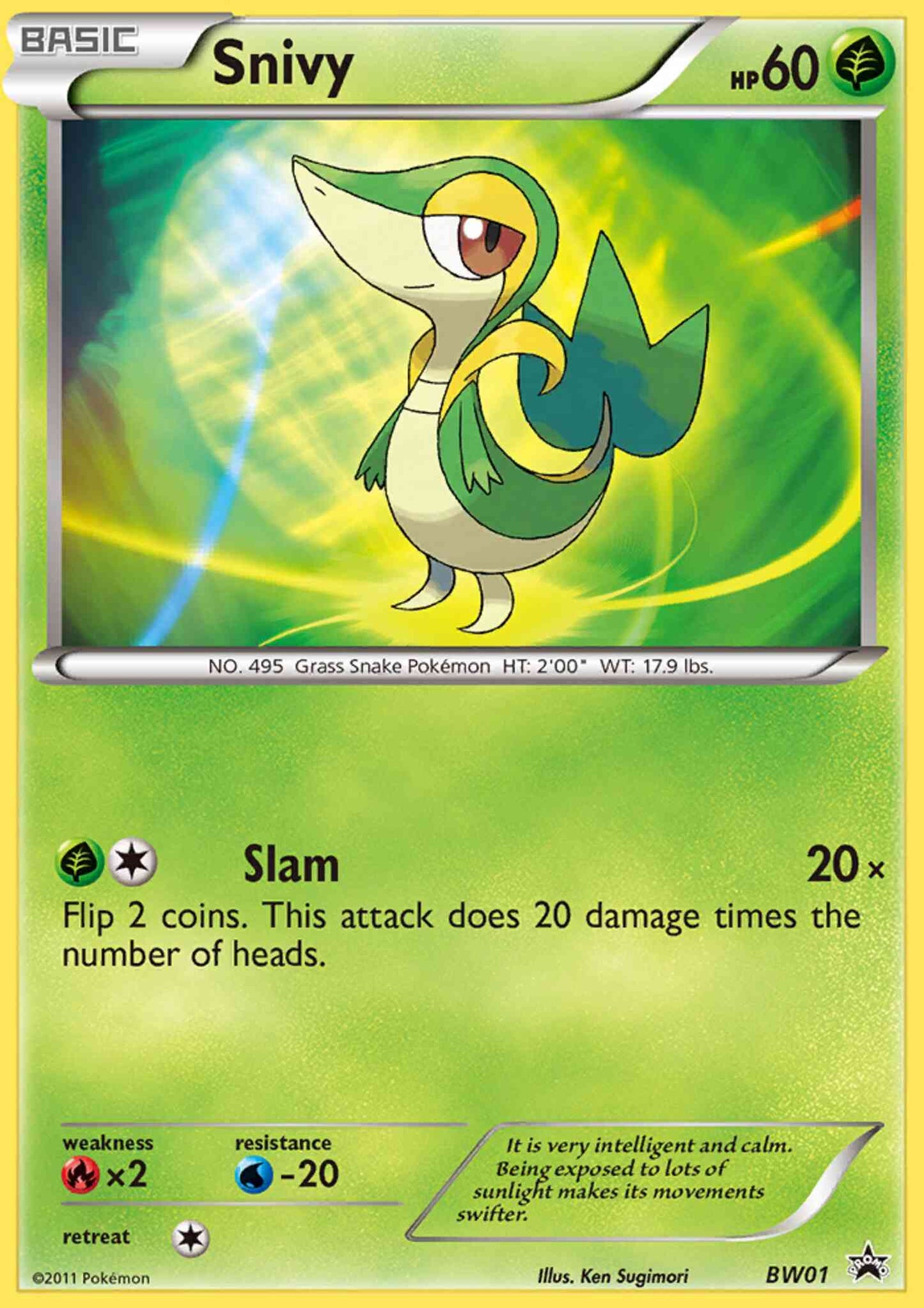Snivy - BW01 - Promo [bwp-BW01] [Holo]
