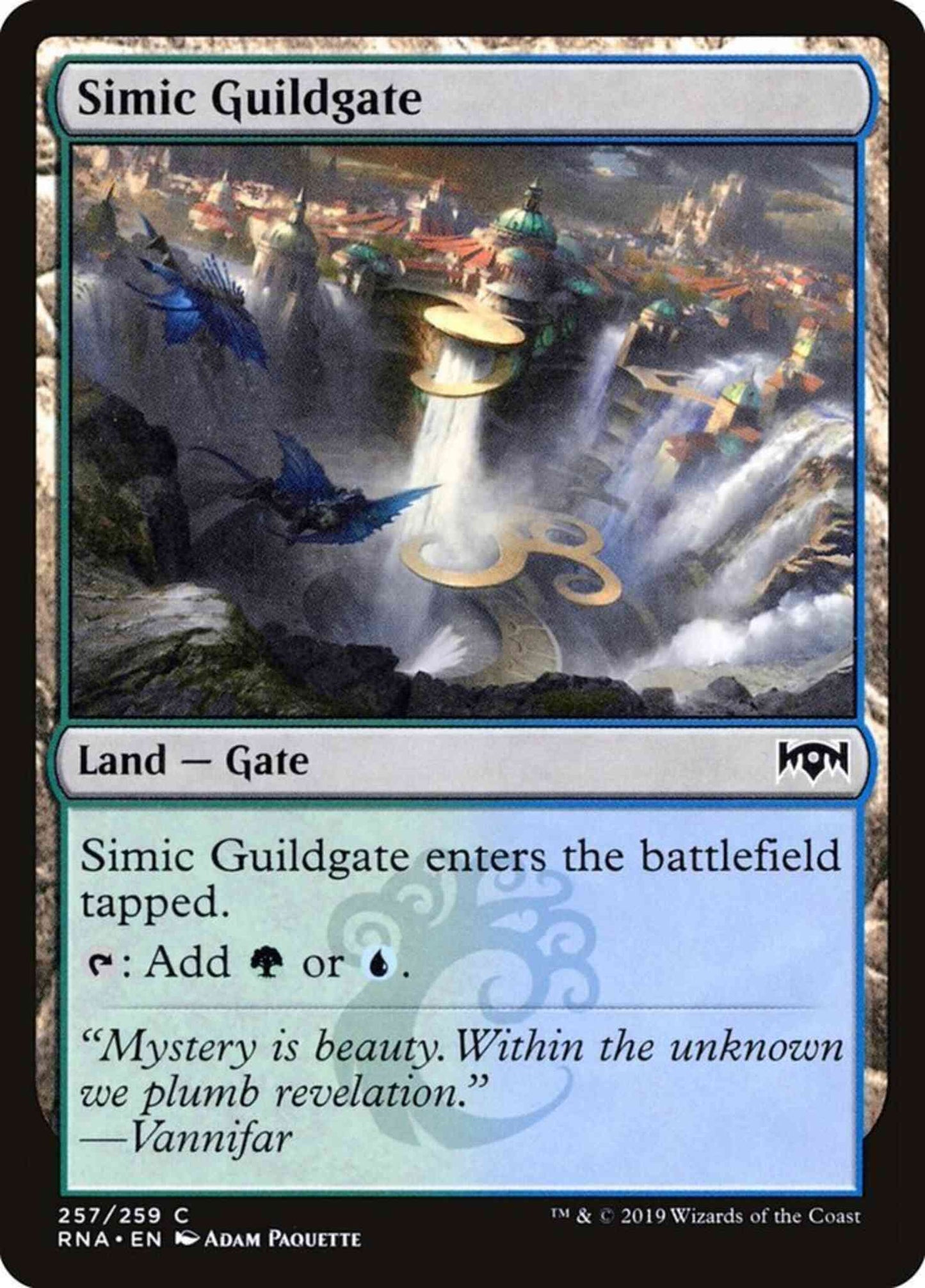 Simic Guildgate [257] [Ravnica Allegiance] [Non-Foil]