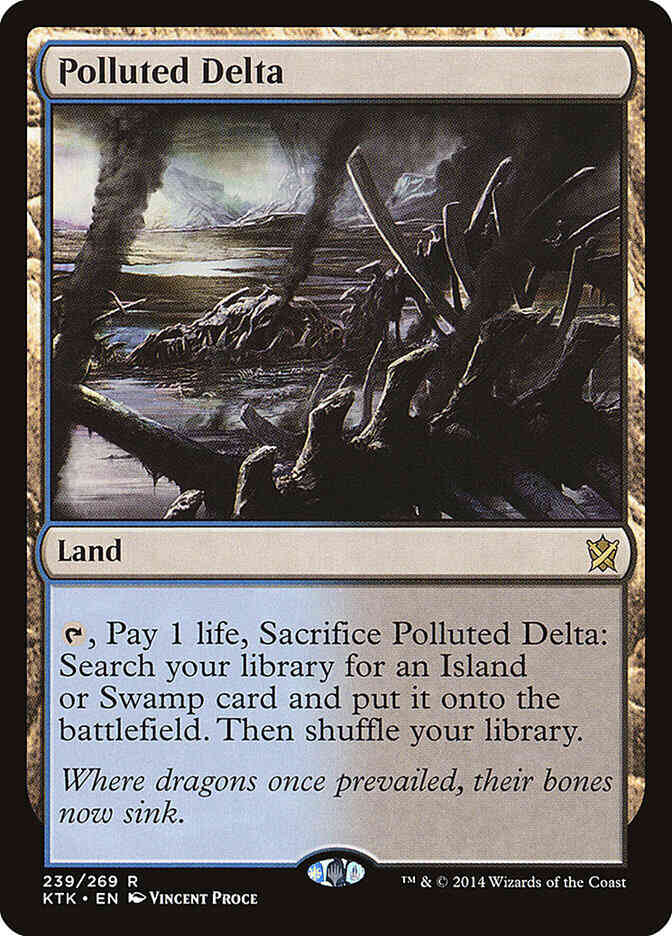 Polluted Delta [239] [Khans Of Tarkir] [Non-Foil]