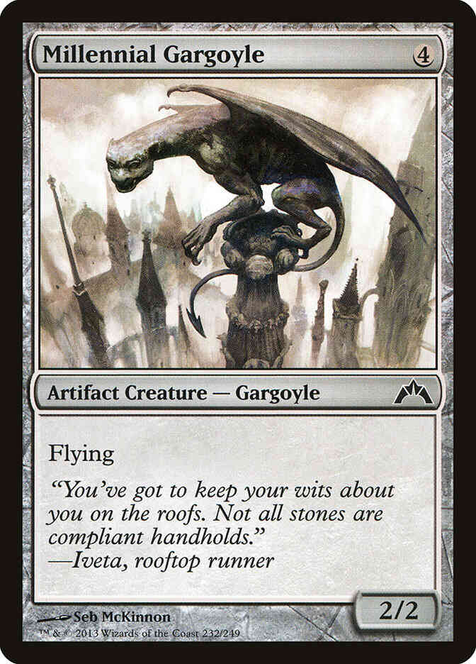 Millennial Gargoyle [232] [Gatecrash] [Non-Foil]